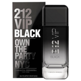 212 VIP Black Carolina Herrera Eau de Parfum – Perfume Masculino 100ml