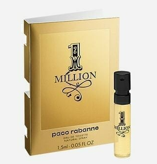 Flaconete 1 Million Eau de Toilette Paco Rabanne 1,5 ml