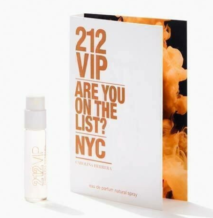 Flaconete 212 Vip Carolina Herrera Feminino 1,5 ml