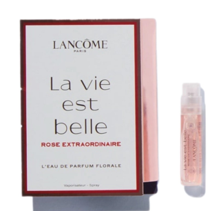 Flaconete La Vie Est Belle Rose Extraordinaire L'eau de Parfum Florale Lancôme 1,2 ml