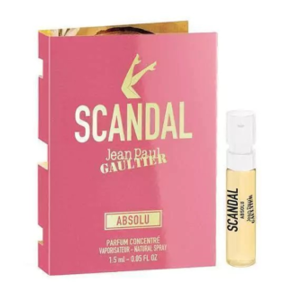Flaconete Scandal Absolu Parfum Concentré Jean Paul Gaultier 1,5 ml